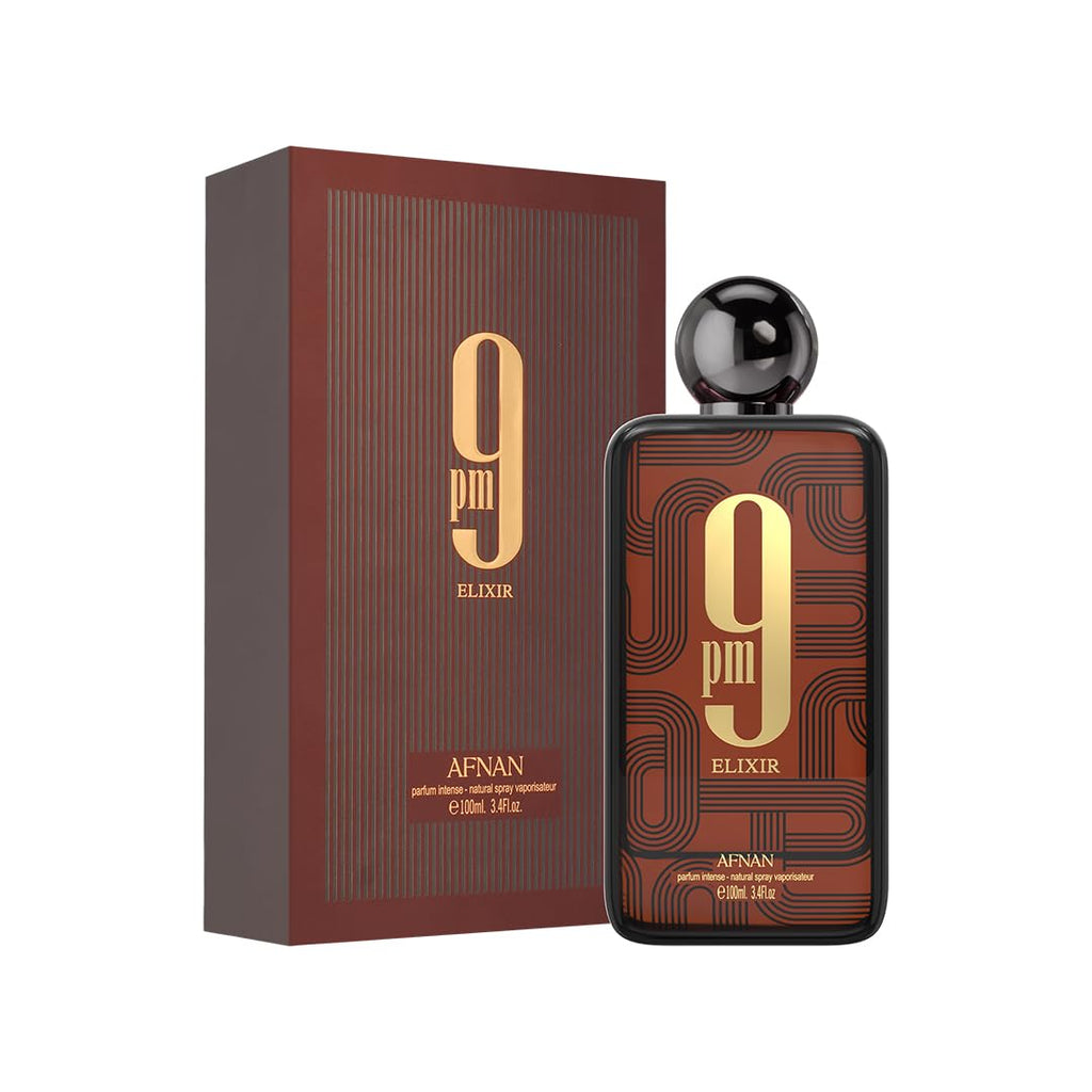 AFNAN 9PM Elixir Unisex Perfume 3.4oz / 100ml Parfum Intense