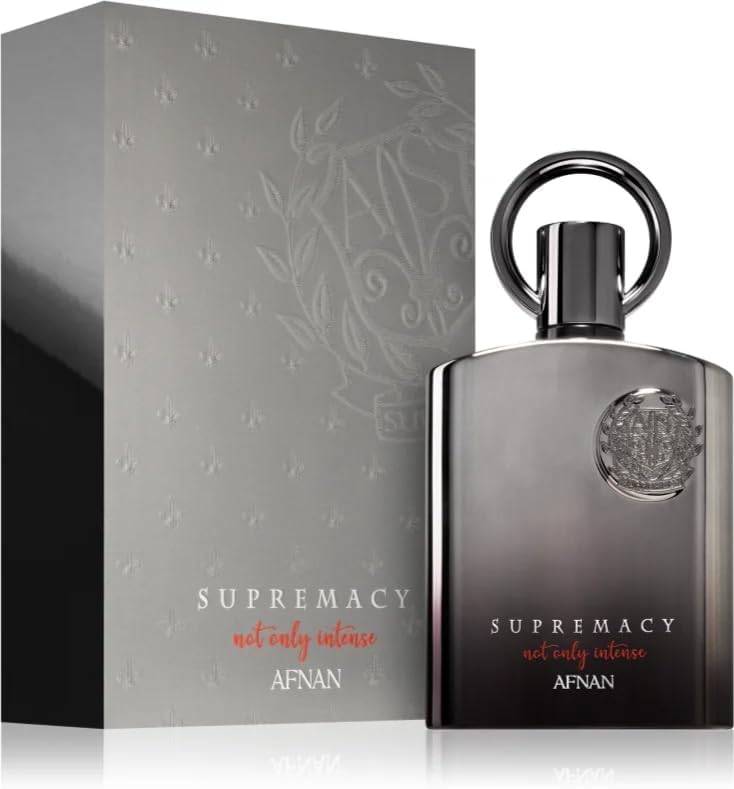 AFNAN Supremacy Not Only Intense Unisex Perfume 3.4oz / 100ml – Eau de Parfum