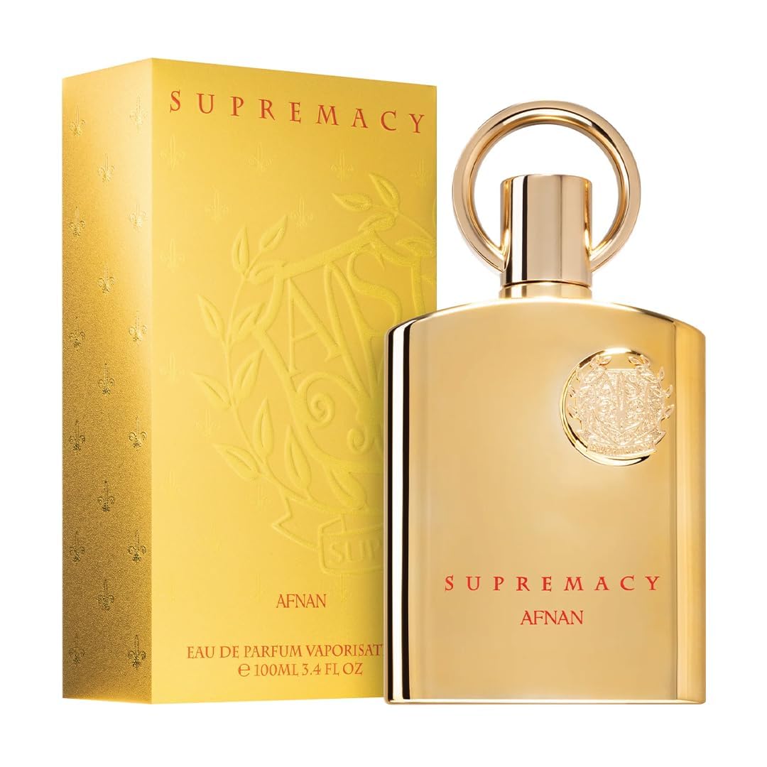 AFNAN Supremacy Gold Unisex Perfume 3.4oz / 100ml – Eau de Parfum