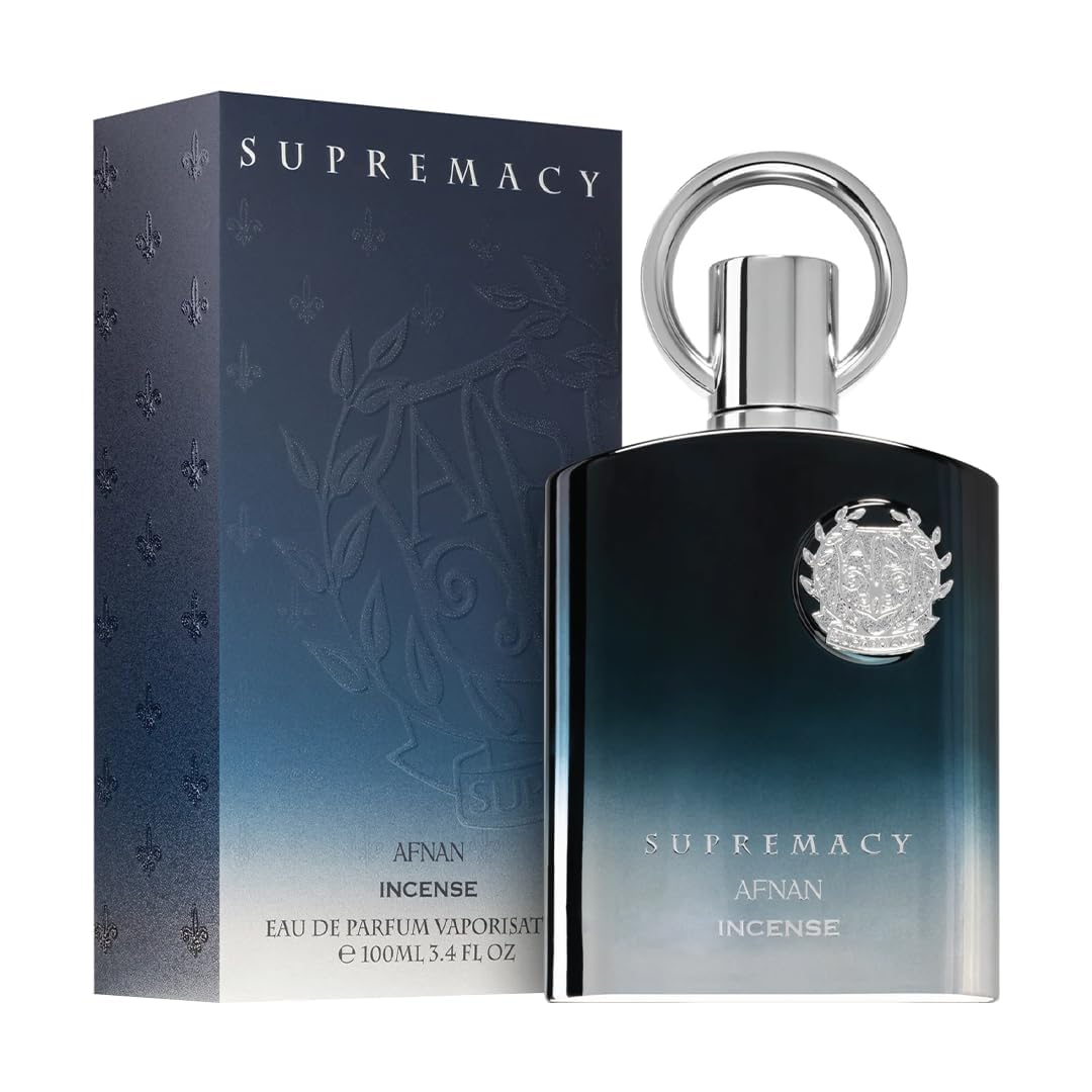 AFNAN Supremacy Incense – Men Perfume – 3.4oz / 100ml – Eau de Parfum