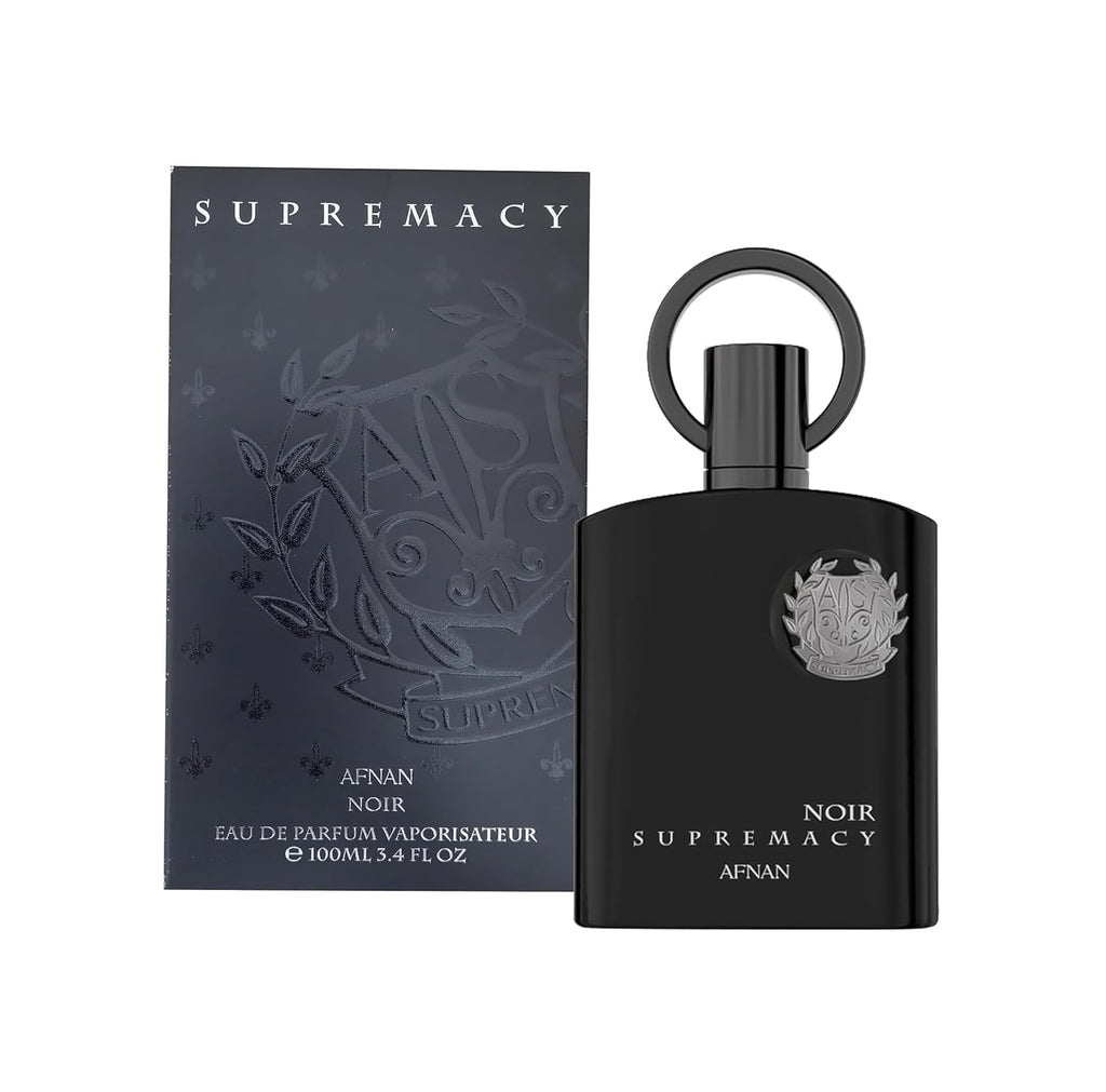 AFNAN Supremacy Noir Men Perfume 3.4oz / 100ml – Eau de Parfum