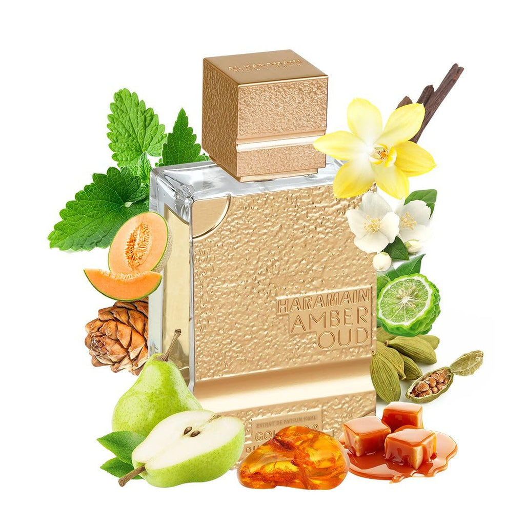 Al Haramain Amber Oud Gold 999.9 Edition Unisex 3.4oz / 100ml Extrait de Parfum with Refillable Atomiser