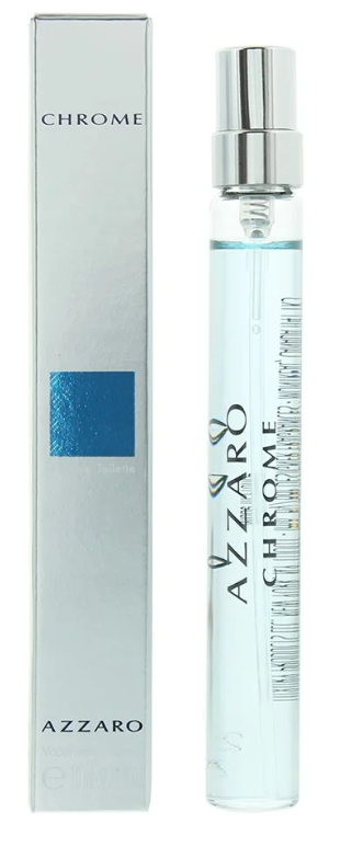 Azzaro Chrome Perfume for Men 0.34 oz EDT SP Mini
