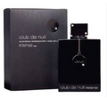 Club de Nuit Intense Man cologne bottle and its matching black packaging box, shown on a plain white background.