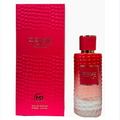 Rome by Mr. Perfume Eau de Parfum bottle next to its textured red packaging box, on a plain white background.