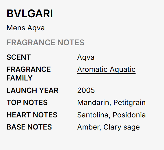Bvlgari Aqva Pour Homme Perfume for Men 3.4oz / 100ml EDT SP