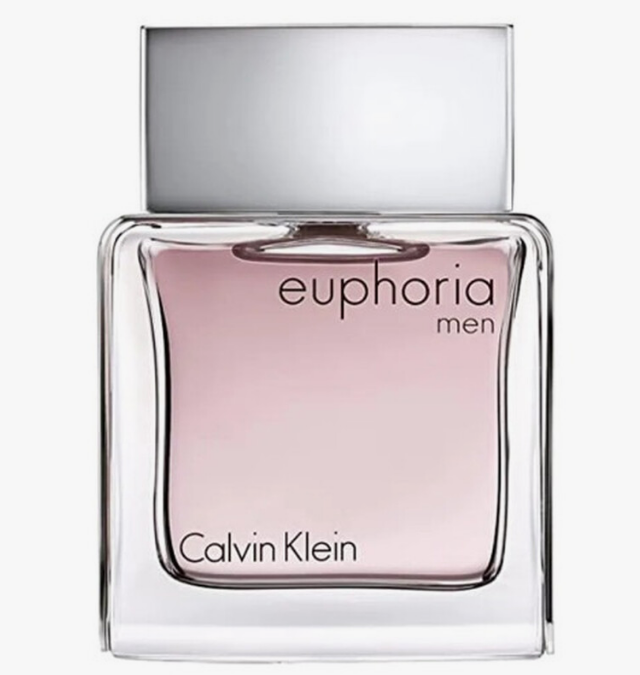 Calvin Klein Euphoria Perfume for Men 3.4oz 100ml EDT – single bottle on white background, warm woody spicy bold sensual masculine fragrance spray