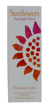 Elizabeth Arden Sunflowers Sunlight Kiss Eau de Toilette Spray natural vaporisateur box, 3.3 fl.