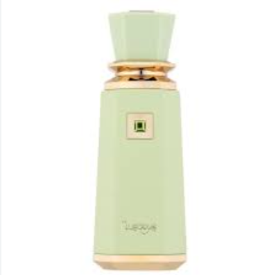 A light green cylindrical bottle with gold accents and a matching green cap, featuring a small green square logo on the front and the brand name 'Turee' near the bottom.