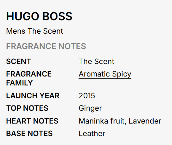 Hugo Boss The Scent Men Deodorant Stick 2.5 oz