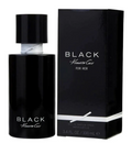 Black KenzoCar For Her perfume bottle next to its black packaging box, both featuring white text and a silver accent band.