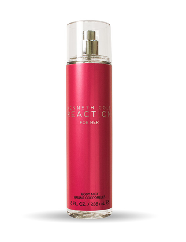 Kenneth Cole Reaction For Her body mist in a 8 fl. oz.