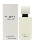 White Kleinhof 'White' Eau de Parfum spray bottle and its matching white packaging box, shown against a plain white background.