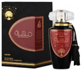 Lattafa Mohra Woman Eau de Parfum spray bottle 3.4oz 100ml white background