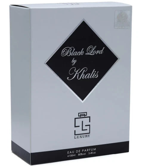 KHALIS Luxury Black Lord Men Perfume 3.4oz / 100ml – Eau de Parfum