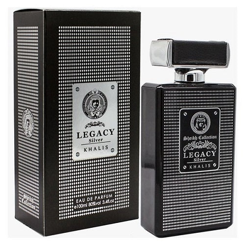 KHALIS Legacy Silver Unisex Perfume 3.4oz / 100ml – Eau de Parfum