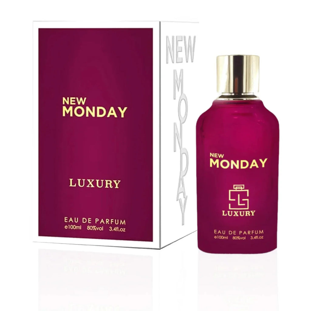 KHALIS New Monday Women Perfume 3.4oz / 100ml – Eau de Parfum