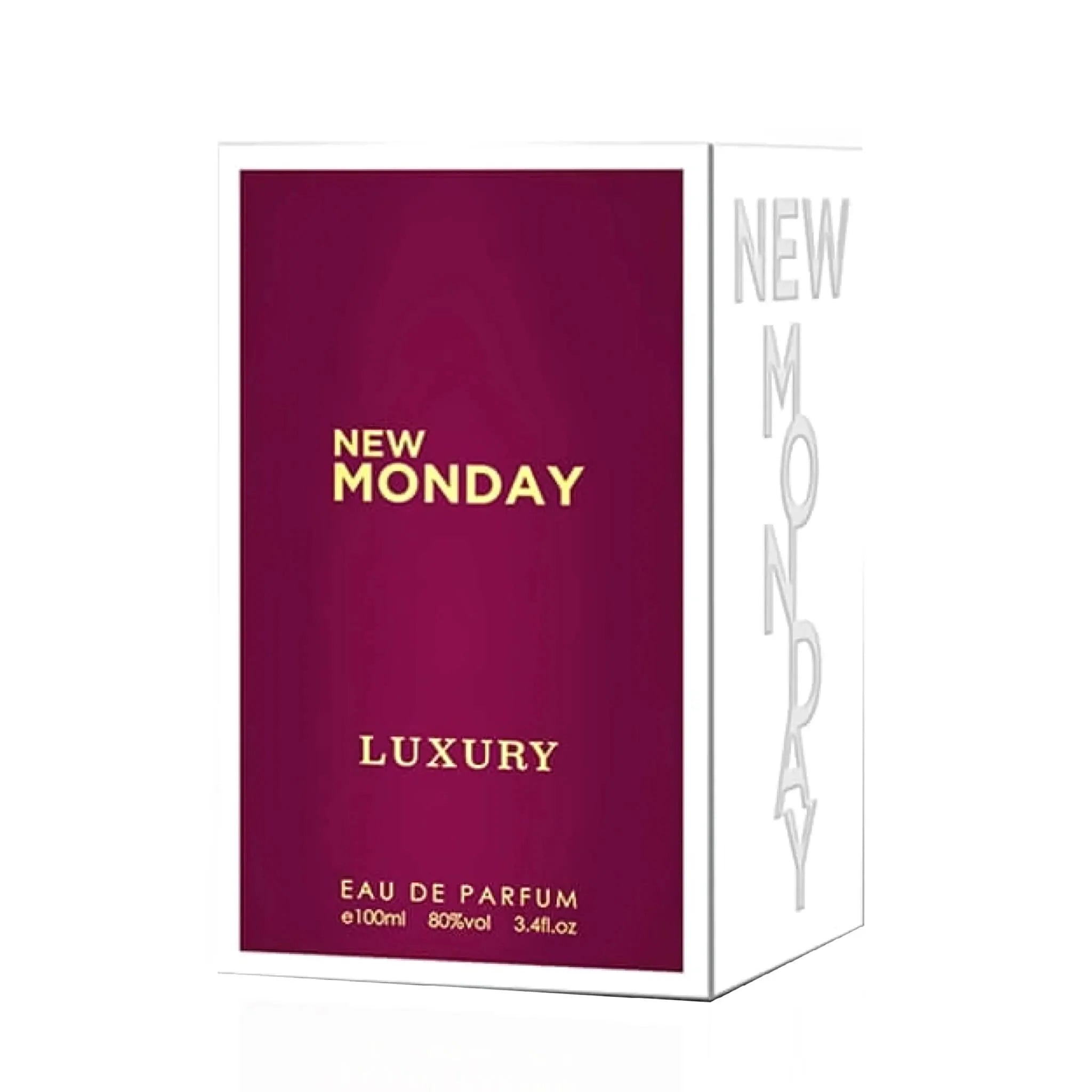 KHALIS New Monday Women Perfume 3.4oz / 100ml – Eau de Parfum