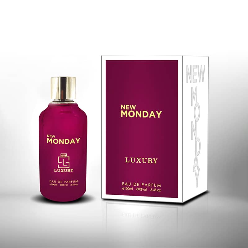 KHALIS New Monday Women Perfume 3.4oz / 100ml – Eau de Parfum