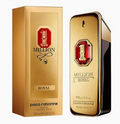 Paco Rabanne Million Royal perfume shown with its gold box and the rectangular gold bottle, both featuring a red and gold emblem and the text 'MILLION ROYAL' and 'paco rabanne'.