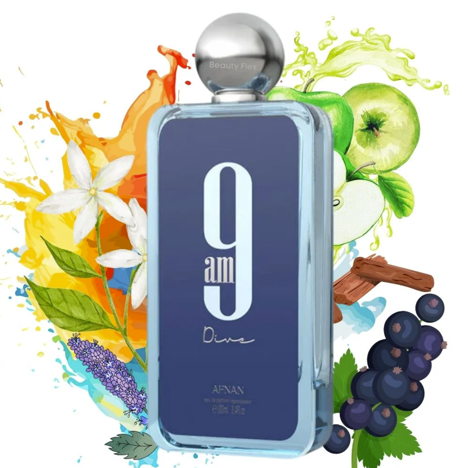 AFNAN 9AM Dive Unisex Perfume 3.4oz / 100ml Eau de Parfum ( EDP )