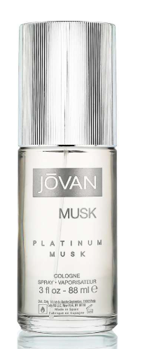 Jovan Musk Platinum Perfume for Men 3.0 oz EDT SP