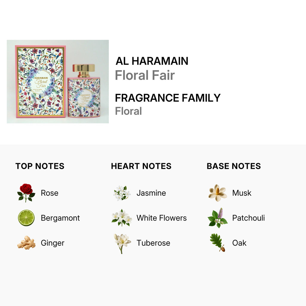 Al Haramain Floral Fair Women Extrait de Parfum 3.4oz / 100ml