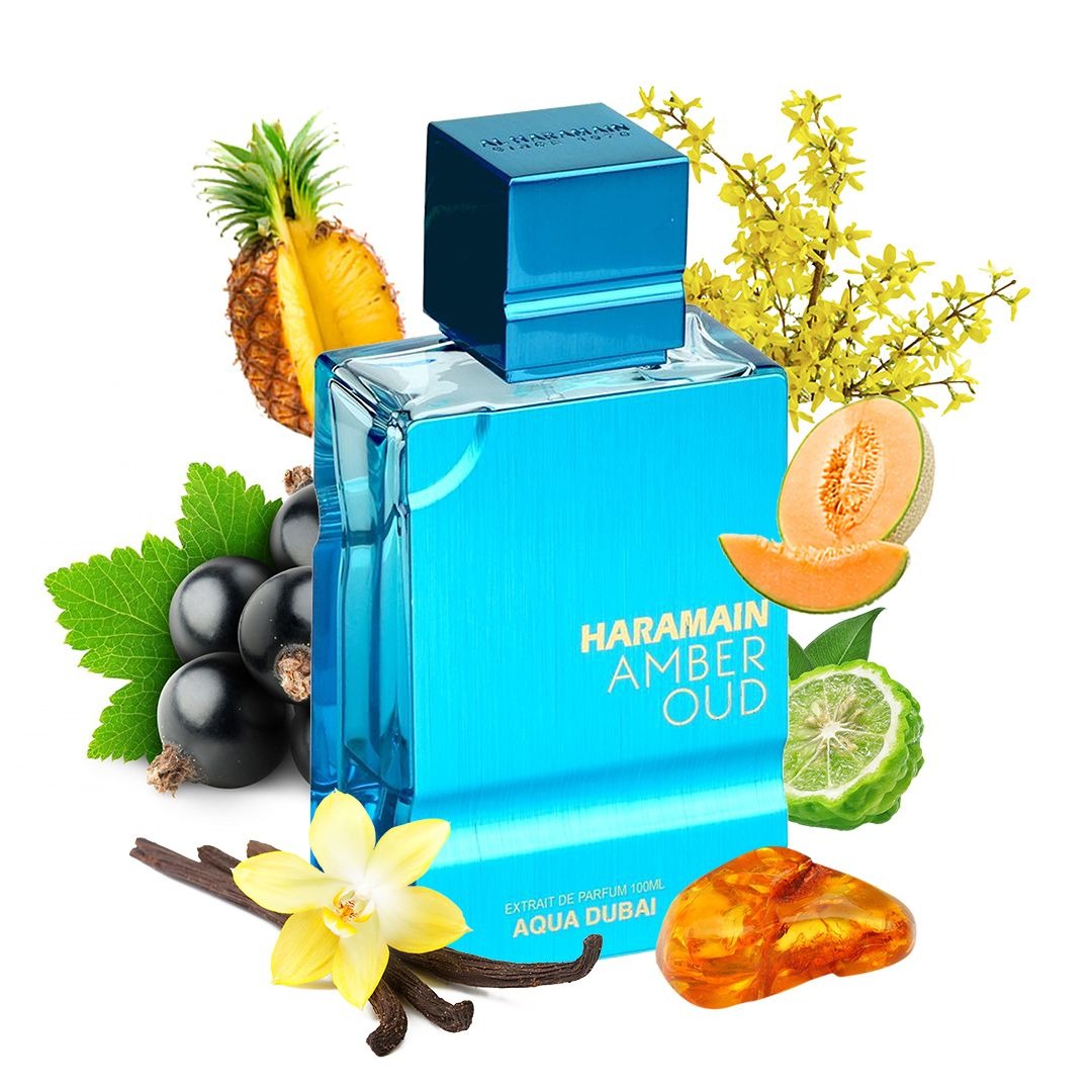 Al Haramain Amber Oud Aqua Dubai Unisex Extrait de Parfum 3.4oz / 100ml