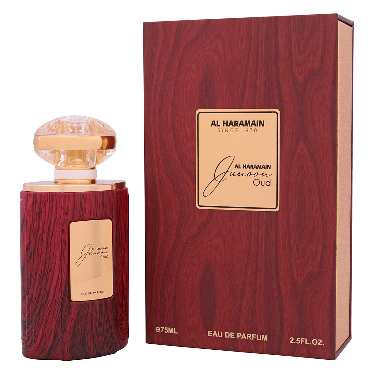 Al Haramain Junoon Rose Oud Unisex EDP 2.5oz / 75ml