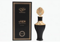 Sawdaa Al-Ahlia perfume bottle and its black packaging box with gold lettering, set against a plain white background.