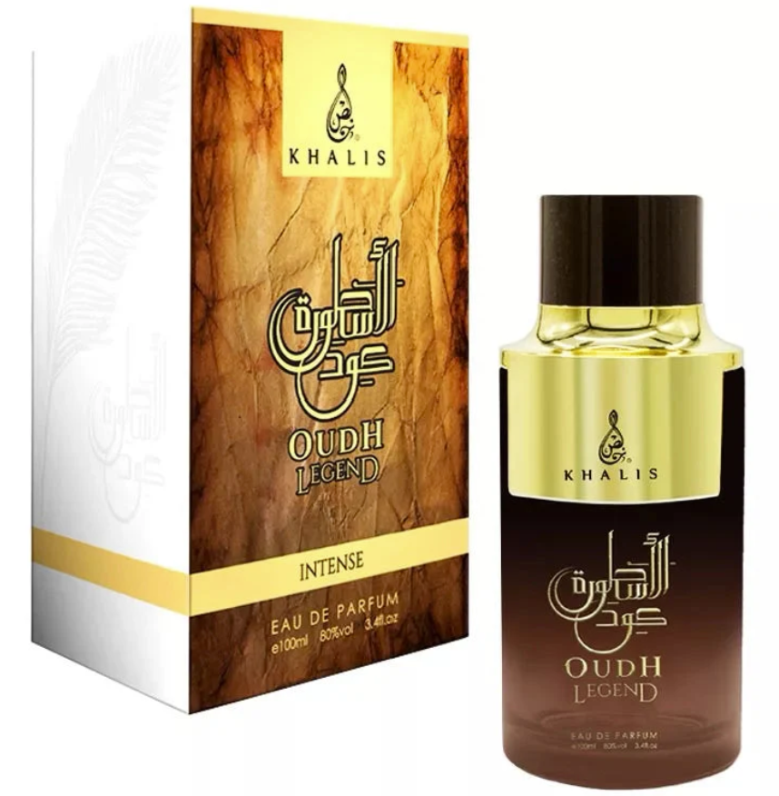 KHALIS Oudh Legend Intense Unisex Perfume 3.4oz / 100ml – Eau de Parfum