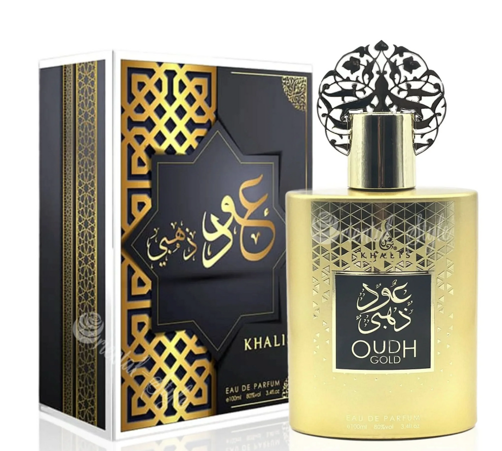KHALIS Oudh Gold Women Female Perfume 3.4oz / 100ml – Eau de Parfum