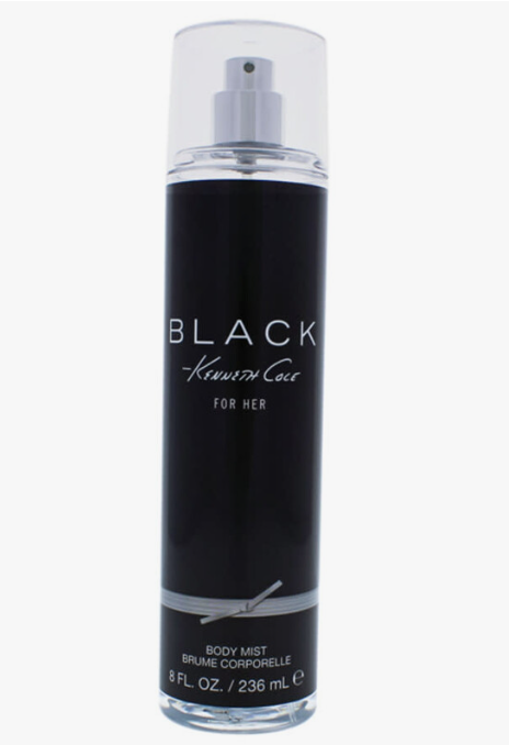 Black Kenneth Cole Body Mist for her, in a 8 fl. oz.