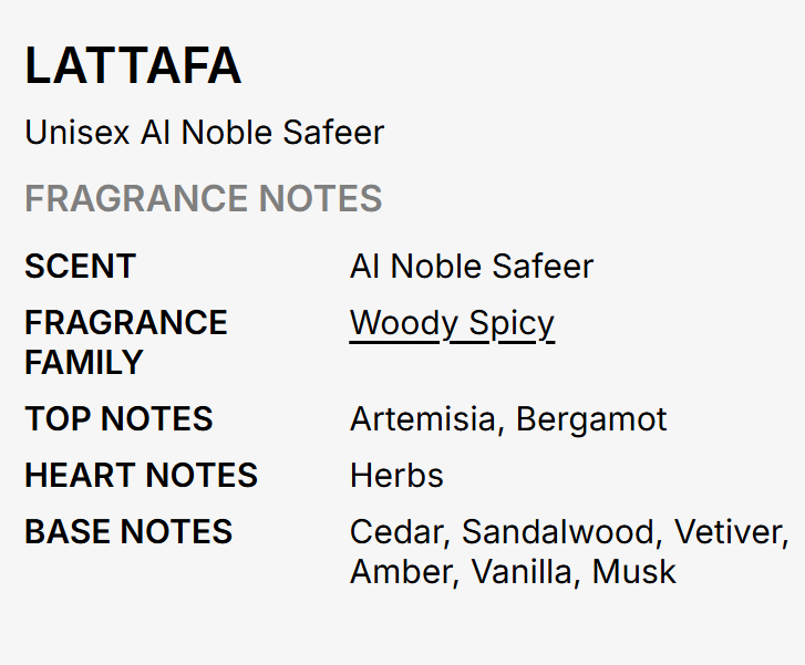 Lattafa Al Noble Safeer Unisex EDP 100ml distinguished oriental woody fragrance with smooth oud warm amber gentle spice musk and sandalwood