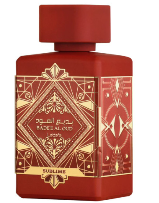 Lattafa Bayaan Women Eau de Parfum spray bottle 3.4oz 100ml on white background