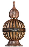 Lattafa Niche Emarati Classic Stone Unisex Eau de Parfum spray bottle 3.4oz 100ml on white background