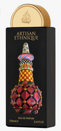Lattafa Pride Artisan Ethnique Unisex Eau de Parfum spray bottle 3.4oz 100ml on white background