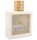 Lattafa Qaed Al Fursan Unlimited Unisex Eau de Parfum spray bottle 3.0oz 90ml on white background