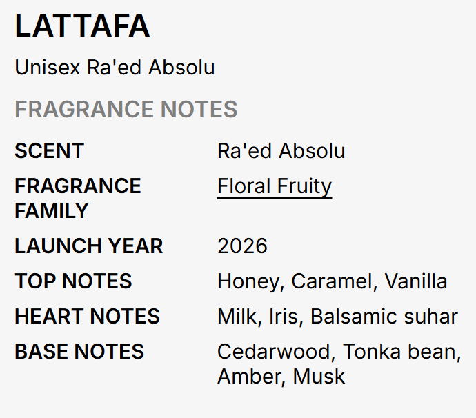 Lattafa Ra'ed Absolu Unisex EDP 100ml thunderous absolute oriental oud resinous fragrance with rich oud deep amber rose thunderous incense dark musk and sandalwood