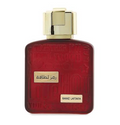 Lattafa Ramz Gold Men Eau de Parfum spray bottle 3.4oz 100ml on white background
