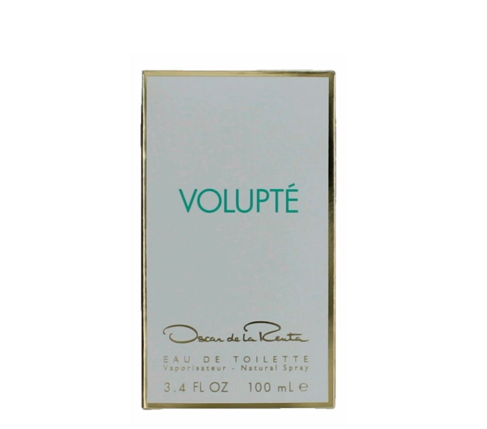 Oscar de la Renta Volupte Perfume for Women 2 PC Gift Set with packaging box on white background UPC 85715592552