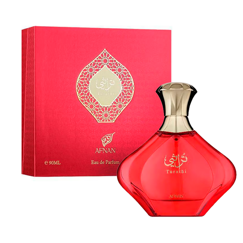 AFNAN Turathi Red Women Perfume 3.0oz / 90ml Eau de Parfum